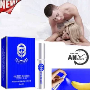 1Pc 2ml Men Penis Anti-Premature Ejaculation Male Erection Prolong Amplify - Picture 1 of 11