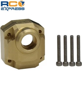 Hot Racing Axial Capra UTB Brass Currie F9 Portal Axle 3rd member AUTB12CH - Picture 1 of 2