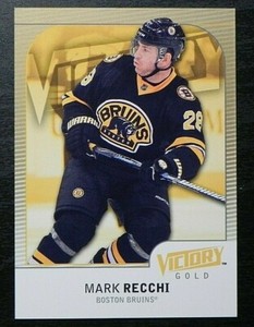 2009-10 09/10 Upper Deck Victory GOLD #255 Mark Recchi Boston Bruins