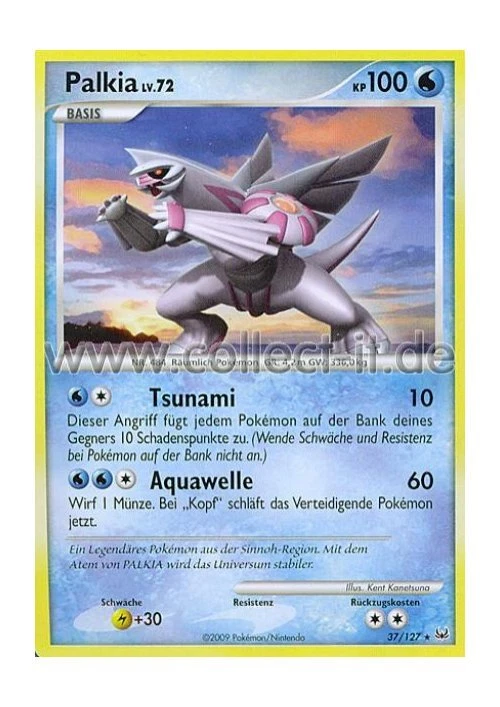 Pokemon Platin 37/127 - Palkia Deutsch - Bild 1 von 1