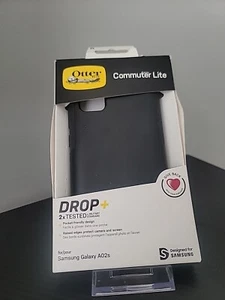 OtterBox Commuter Lite Series Phone Case For Samsung Galaxy A02s Black 77-82850 - Picture 1 of 2