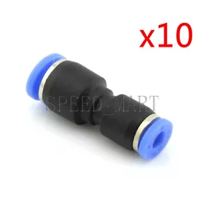 10 pz raccordo accoppiatore tubo pneumatico aria da 6 mm a 4 mm - Foto 1 di 4