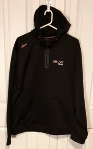 GROVE RACING 1/4 Zip Hoodie Jacket Black Size 3XL V8 Supercars, Porsche Cup, GT3 - Picture 1 of 11