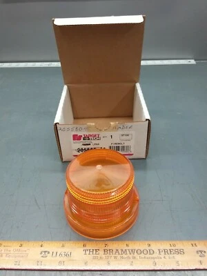 Federal Signal Target Tech Replacement Amber Lens 205580. For Firebolt