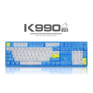 ABKO K990 V3 Sky Moon LED Completely Waterproof Non-Contact Keyboard - Picture 1 of 14