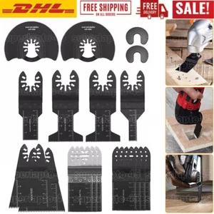 17X Sägeblatt Multitool-Sägeblätter Oszillierende für Holz Metalle Multimaster - Bild 1 von 13
