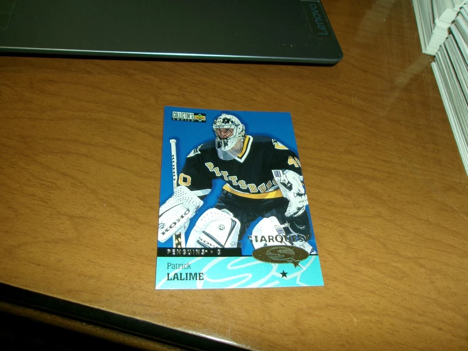 1997-98 UPPER DECK COLLECTORS CHOICE STARQUEST INSERT- PATRICK LALIME- PENGUINS - Image 1 of 1