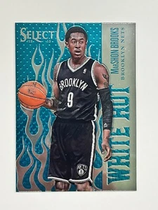 2012 Panini Select MarShon Brooks White Hot Silver Rookie Brooklyn Nets  - Picture 1 of 2
