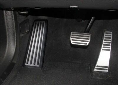 Juego de cubierta de pedal de freno de gas muerto reposapiés deportivo de acero para Volvo XC90 2015-2023 Foto 1 de 4