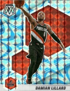 Damian Lillard - 2020-21 Panini Mosaic - Blue Mosaic Prizm #93 - Bild 1 von 2