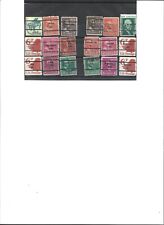 USA postage stamps PRE CANCELLED  (HC003)