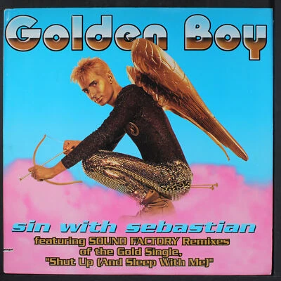 SIN WITH SEBASTIAN: golden boy LOGIC 12" Single 33 RPM Foto 1 de 2