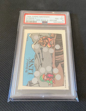 1989 Topps Nintendo PSA 8 - Scratch Off Zelda II The Adventures Of Link Screen 7