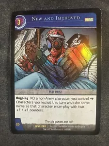 VS System TCG MVL-260 New And Improved Marvel Legends Foil NM/LP - Picture 1 of 2