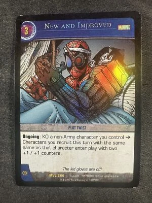 VS System TCG MVL-260 New And Improved Marvel Legends Foil NM/LP - Image 1 of 2