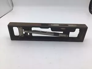 Vintage L.S. STERRETT 10" INGENIEURE & KLEMPNER WASSERWAAGE * VERSTELLBARE NEIGUNG * V7 - Bild 1 von 6