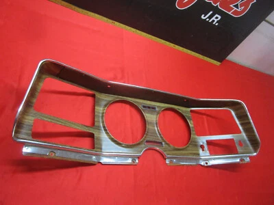 1971 1972 PONTIAC CATALINA BONNEVILLE DASH CLUSTER BEZEL - Image 1 of 4