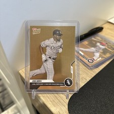 Jose Abreu WHITE SOX 2020 TOPPS NOW ROAD TO OPENING DAY GOLD BONUS 3 HRs ODB-3