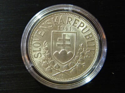 Eslovaquia 1941 plata 20 coronas. Foto 1 de 4