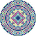 Insulated Mandala Flower Printed Placemat Home Decoration Coaster Pad Cup Mat