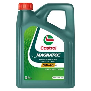 CASTROL SAE 5W40 Engine Oil 4L Synthetic ACEA Light Duty C3 API Gasoline SN - Picture 1 of 4