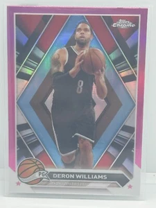 Deron Williams Pink Refractor 2023-24 Topps Chrome Basketball Nr. 9 - Bild 1 von 2