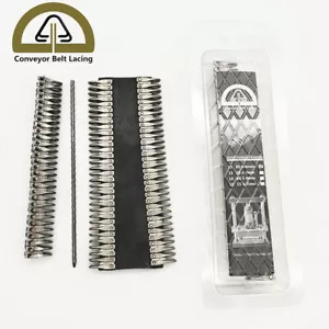 2 sets Hay Baler Belt repair 7.7" Lacing Splice Alligator Detachable Baler Belt - Picture 1 of 11