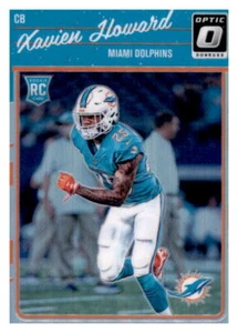 2016 Optic Silver Holo Xavien Howard Parallel Rookie RC Refractor Dolphins #149 - Picture 1 of 2