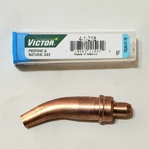Victor 4-1-218 Propane Cutting Torch Tip Natural Gas Fits ST2600FC CA2460 MT210 - Picture 1 of 2
