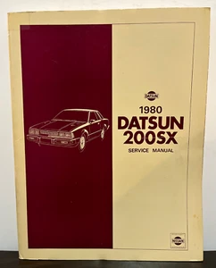 1980 DATSUN 200SX Service Manual - Excellent Condition - Picture 1 of 2