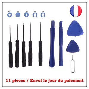 Kit outil de démontage tournevis pentalobe torx pour iPhone 7 - 6 - 5 - 4 - 30 - Foto 1 di 22