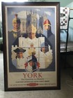 ORIGINAL BRITISH RAILWAYS POSTER “YORK THE GATEWAY TO HISTORY”