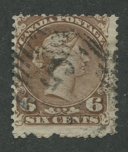 CANADA #27 USED NUMERAL CANCEL "5" - Picture 1 of 1