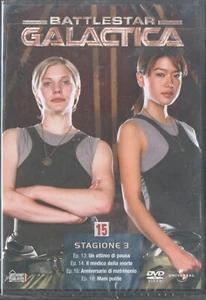 BATTLESTAR GALACTICA DVD STAGIONE 3 DISCO 15 EDITORIALE NUOVO SIGILLATO - Foto 1 di 2