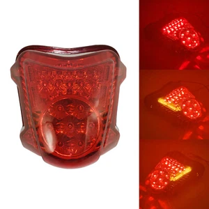 Red LED Integrated Tail Turn Signals Light For SUZUKI Hayabusa GSX1300R 08-20 - Picture 1 of 11