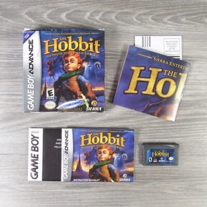 Lo Hobbit (Nintendo Game Boy Advance, 2003) completo di scatola con manuale poster - Foto 1 di 13