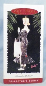 Barbie Hallmark Ornament Solo in the Spotlight Christmas 1995 Mint Box QX15049 - Picture 1 of 3