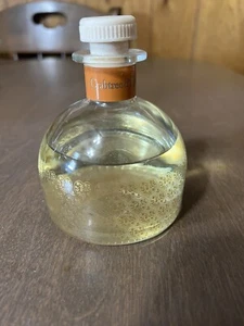 crabtree & evelyn golden topaz fragrance oil glass bottle Heart Leaf Pattern - Picture 1 of 10
