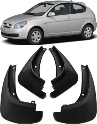 Protectores contra salpicaduras originales guardabarros para Hyundai 2006-2011 Accent Sedán hatchback Foto 1 de 4