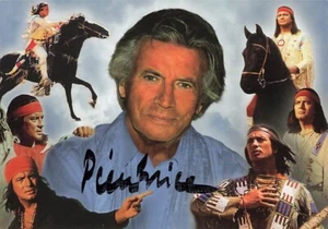 Pierre Brice + UH - Winnetou - original signiert Autogrammkarte AK 7541 B - Bild 1 von 2