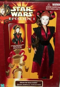 Dolls Star Wars Queen Amidala Ultimate Hair Costume Figure Toy Xmas Gift Rare - Picture 1 of 1