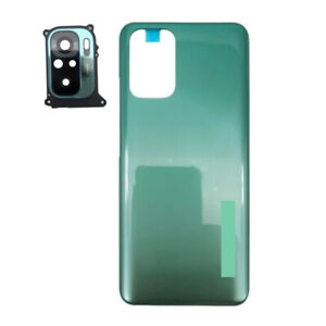 AAA Back Battery Cover+Camera Lens For Xiaomi Redmi Note 10 4G / Note 10S Green