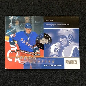 1999-00 Upper Deck Power Auxiliary Wayne Gretzky New York Rangers #AUX20