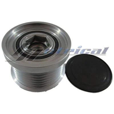 ALTERNATOR PULLEY 7-GROOVE CLUTCH PULLEY FOR BMW 135i 335i X1 3.0L N55 - Image 1 of 2