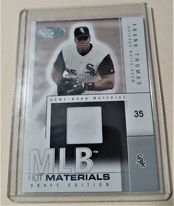 2004 Fleer Hot Materials Draft Edition Frank Thomas #HM/FT #225/325! - Foto 1 di 2