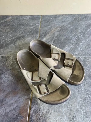 Betula sandals Size 40 Strap Leather Brown Nice N13 - Image 1 of 4