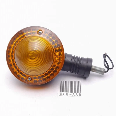 Intermitente de señal de giro negro Yamaha DT100 MX100 RX100 RX125 YB100 YB125 1 pieza NOS #1 Foto 1 de 4