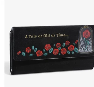 Her Universe Disney Beauty and the Beast Tale as Old as Time Embroidered Wallet - Picture 1 of 9