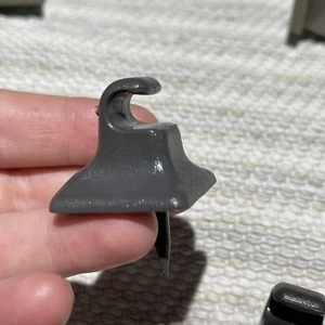 FORD MUSTANG Ford RANGER BRONCO F150 F250 F350 SUN VISOR CLIP Dark Gray - Picture 1 of 6