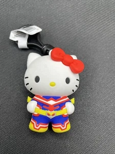 My Hero Academia Hello Kitty Figur Tasche Clip 3 Zoll Hello Kitty All Might - Bild 1 von 2